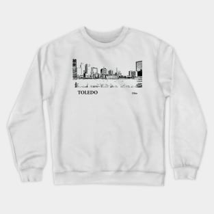 Toledo - Ohio Crewneck Sweatshirt